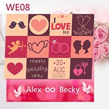 【小玲精品】客製化影像喜帖/相片邀請卡/結婚婚卡/折頁喜帖【WI 08V】信封燙金 歷史價格詳細信息