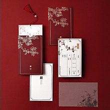 結婚喜帖新款婚宴邀請函婚禮請柬中式簡約定制高級感國風紙質請帖 歷史價格詳細信息