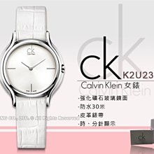 CASIO手錶專賣店 國隆 CK手錶專賣 Calvin Klein 瑞士_K3R231L6_白款 方型優雅淑女錶_保固一年_開發票 歷史價格詳細信息