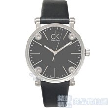 Calvin Klein CK K3B231C1手錶 透視鏡面 黑面 黑皮帶-小 女錶【錶飾精品】 歷史價格詳細信息