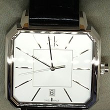 CK Calvin Klein凱文克萊K2Y231C3(小)摩登時尚 灰黑面銀框黑皮帶 獨立小秒針 女錶【錶飾精品】 歷史價格詳細信息