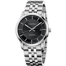Calvin Klein infinite 無限系列機械皮帶腕表/K5S341CZ /42mm(黑) 歷史價格詳細信息