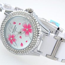 (六四三精品)豹紋錶面.金面.銀錶殼.黑外框.水晶鑽.矽膠帶.摺疊扣精準錶! 歷史價格詳細信息