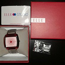 ELLE STUDIO簡約設計晶鑽女鍊錶(粉紅)全新二手品,未戴過表面無刮痕 歷史價格詳細信息
