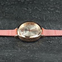 mitina時尚風~清晰高辨識度刻度,橢圓形錶殼石英錶,真皮面壓鱷魚皮紋錶帶 歷史價格詳細信息