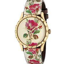 GUCCI G-Timeless 黑色面錶盤 黑色不鏽鋼錶帶 石英 男士手錶 YA126202 歷史價格詳細信息