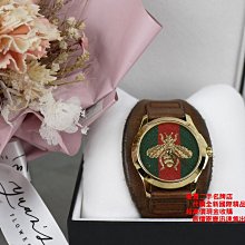 GUCCI YA1264045 古馳 手錶 36mm 黑色面盤 黑色皮錶帶 男錶 女錶 歷史價格詳細信息
