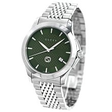 Gucci古馳手錶男錶 Interlocking G系列雙G紅綠條紋男士手錶直徑42mm 歷史價格詳細信息