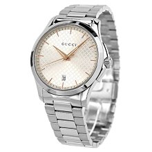 Gucci古馳手錶男錶 Interlocking G系列雙G紅綠條紋男士手錶直徑42mm 歷史價格詳細信息