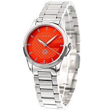 GUCCI YA1264045 古馳 手錶 36mm 黑色面盤 黑色皮錶帶 男錶 女錶 歷史價格詳細信息
