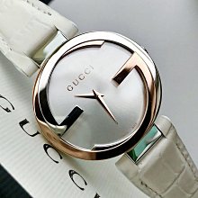 GUCCI Interlocking G Logo 塗層帆布及皮革單肩後背包/胸口包(米色/烏木色) 696016 92THG 8563 歷史價格詳細信息