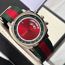 現貨GUCCI Grip 黑色錶盤 黑色橡膠錶帶 石英 男士手錶 YA157301 歷史價格詳細信息