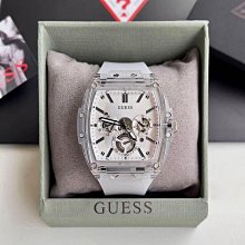 GUESS Phoenix 酒桶型黃色調錶盤 黑色矽膠錶帶 石英 男士手錶 GW0499G2 歷史價格詳細信息
