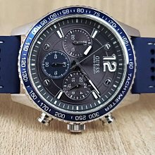 現貨GUESS Legacy 白色面錶盤 黑色橡膠錶帶 石英 男士手錶 W1049G3 歷史價格詳細信息