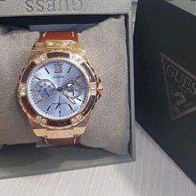 現貨GUESS Legacy 白色面錶盤 黑色橡膠錶帶 石英 男士手錶 W1049G3 歷史價格詳細信息