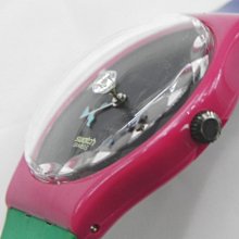 時尚錶 [SWATCH-SW2940S]  SWATCH 全不銹鋼金屬[白面]石英/軍錶/中性錶 歷史價格詳細信息