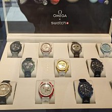 Swatch × Omega Mission to the Moon(月球)特別秒針多一條原廠帶與代用膠帶都未使用。喜歡可以直接下標。謝謝你 歷史價格詳細信息
