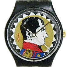 [專業] 石英錶 [SWATCH S4459704]  SWATCH 拿破崙 [拿破崙肖像面]軍/中性錶 價格比較,價格查詢,歷史價格詳細信息