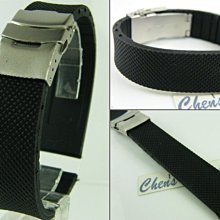 22mm矽膠錶帶不鏽鋼錶扣,白色縫線,diesel  ck iwc seiko 歷史價格詳細信息