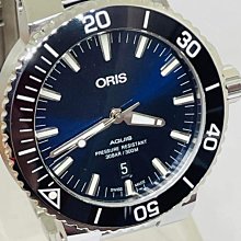 【ORIS 豪利時】Aquis 時間之海系列 真鑽 潛水機械腕錶 雙12 優惠(0173376524195-0781801P) 歷史價格詳細信息