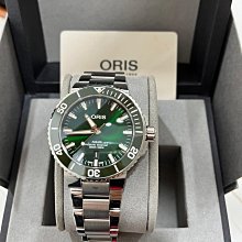 【ORIS 豪利時】Aquis 時間之海系列 真鑽 潛水機械腕錶 雙12 優惠(0173376524195-0781801P) 歷史價格詳細信息