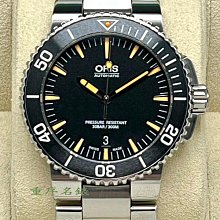 【ORIS 豪利時】Aquis 時間之海系列 真鑽 潛水機械腕錶 雙12 優惠(0173376524195-0781801P) 歷史價格詳細信息