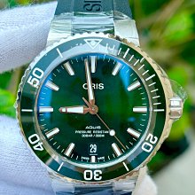 豪利時 自動機械錶 36mm Oris Aquis_01 733 7652 4722-07 4 18 34B 歷史價格詳細信息