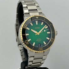 Oris Aquis 豪利時 時間之海 規格：錶徑45.5mm 不含龍頭 不銹鋼自動錶 歷史價格詳細信息