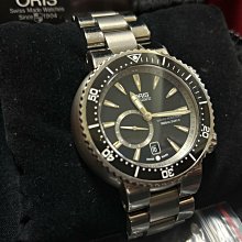 ORIS Aquis 陶瓷框小秒針500米專業潛水機械腕錶(黑x橘時標/46mm)*只要26500元*(QG084) 歷史價格詳細信息