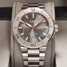 Oris Aquis 時間之海 500米防水 錶徑46mm 綠框陶瓷圈 臺灣公司貨 歷史價格詳細信息