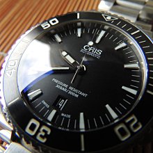 ORIS Aquis 陶瓷框小秒針500米專業潛水機械腕錶(黑x橘時標/46mm)*只要26500元*(QG084) 歷史價格詳細信息