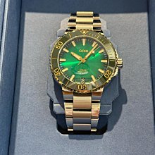 【ORIS 豪利時】Aquis 時間之海系列 真鑽 潛水機械腕錶 雙12 優惠(0173376524195-0781801P) 歷史價格詳細信息