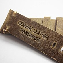 手錶帶 復古瘋馬皮錶帶 適配Panerai沛納海PAM111海鷗真皮錶帶22 24 26mm 歷史價格詳細信息