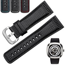 代用錶帶 碳纖紋牛皮錶帶適配康卡斯 天唆 五十尋防水硅膠底錶鏈18 20 22mm 歷史價格詳細信息