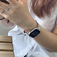 錶帶適用蘋果手表iwatch表帶S9純鈦屬磁吸applewatch8/7/6鈦合新款Ultra2鏈式s8運動創意鋼帶男款高級非 現貨 歷史價格詳細信息