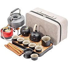 茶具套裝戶外旅行野餐露營卡式爐泡茶燒水茶具套裝便攜煮茶壺喝茶用品裝備 歷史價格詳細信息