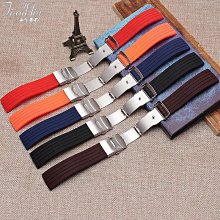 【錶帶之家】柔軟鴕鳥皮真皮錶帶歐.米茄摩.凡陀錶帶帝陀蝴蝶扣錶帶20 22m 歷史價格詳細信息