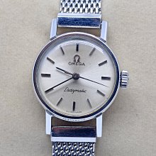 《寶萊精品》Omega 歐米茄銀白圓型手環式女子錶 歷史價格詳細信息