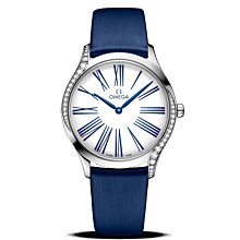 【玩錶交流】全新品 OMEGA 碟飛 Prestige 典雅系列 藍色面盤 鋼帶 40mm 43410402003001 歷史價格詳細信息