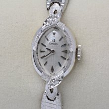 《寶萊精品》Omega 歐米茄銀白圓型手環式女子錶 歷史價格詳細信息