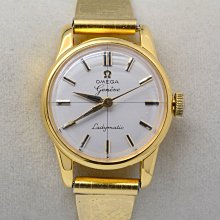 《寶萊精品》Omega 歐米茄金黃方角型石英男子錶 歷史價格詳細信息