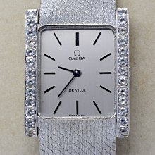 《寶萊精品》Omega 歐米茄銀白圓型手環式女子錶 歷史價格詳細信息