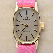 《寶萊精品》Omega 歐米茄金黃方角型石英男子錶 歷史價格詳細信息