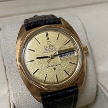 Omega 亞米茄/  星座系列 18K金鋼/ 原鑲滿天星鑽錶 非常美 歷史價格詳細信息