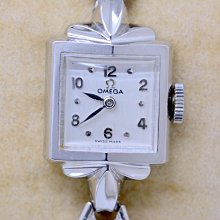 《寶萊精品》Omega 歐米茄銀白圓型手環式女子錶 歷史價格詳細信息