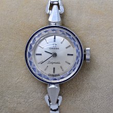 《寶萊精品》Omega 歐米茄銀白圓型手環式女子錶 歷史價格詳細信息
