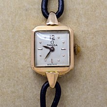 《寶萊精品》Omega 歐米茄金黃方角型石英男子錶 歷史價格詳細信息