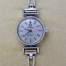 《寶萊精品》Omega 歐米茄銀白圓型手環式女子錶 歷史價格詳細信息