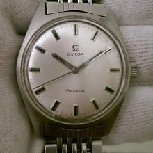 （全部原裝）1960年代停產美品（盒裝）omega 包金(祖母綠寶石款)（中性）手上鍊機械錶 歷史價格詳細信息