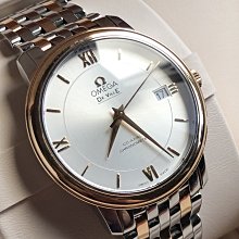 OMEGA 歐米茄 碟飛系列石英半金黃金珍珠母貝腕表(424.20.27.60.05.001)x27.4mm 歷史價格詳細信息